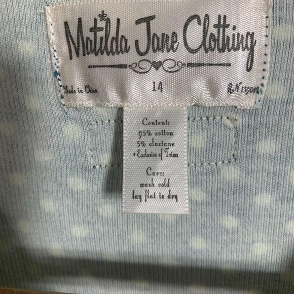 Matilda Jane Polka Dot Ruffle Button Down Cardigan - Picture 7 of 7